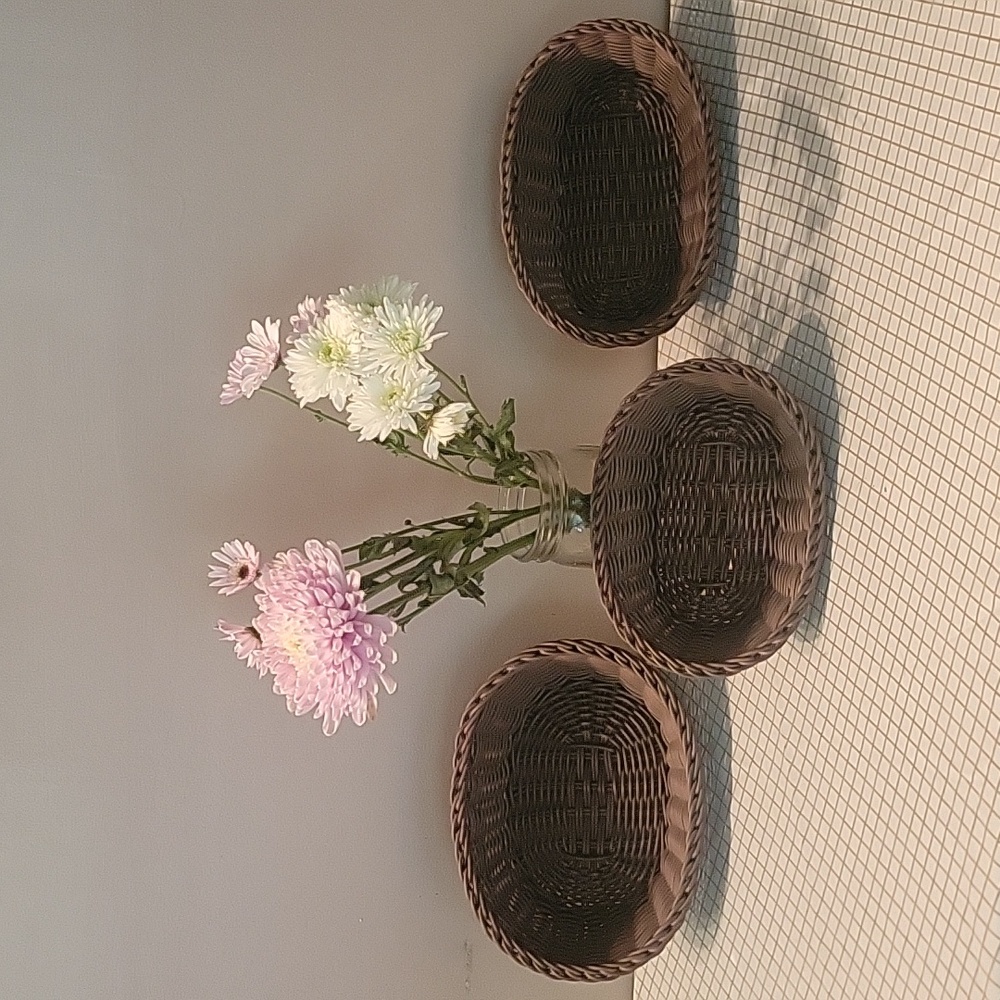 Set of three beautiful decorative baskets - Picture 2 of 9